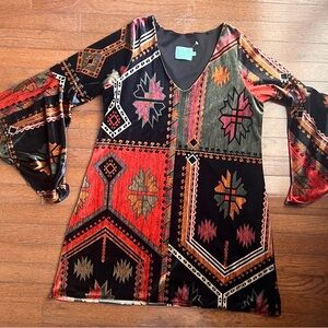 Judith March Multicolor Bohemian Dress